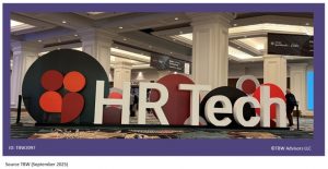 HR Tech sign at Mandalay Bay