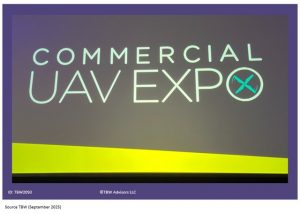 Commercial UAV expo logo