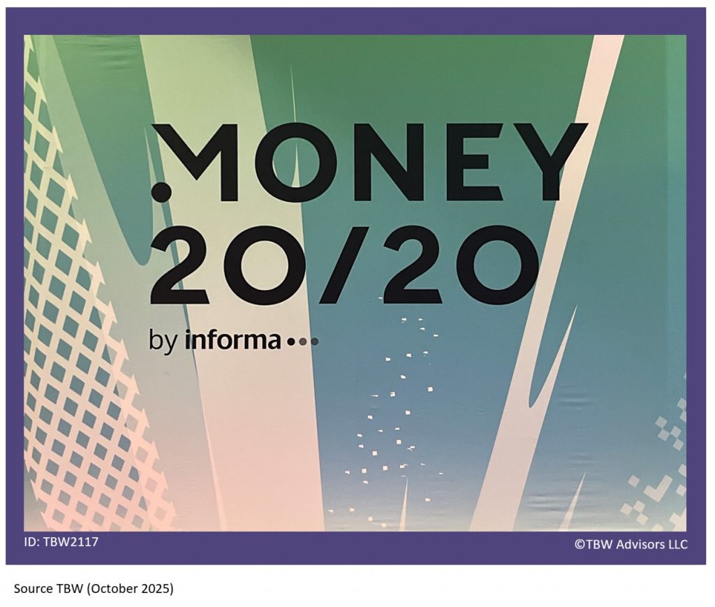 photo of money 20/20 by informa sign