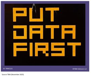 photo of put data first logo