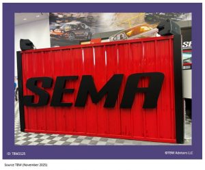 photo of SEMA Sign from event