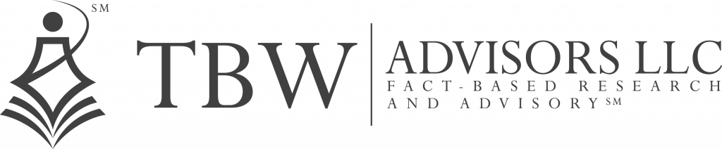 TBW Advisors LLC - with research figure. Fact-based Research adn Advisory SM